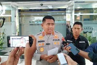 Kapolresta Tangerang Kombes Pol Andi Muhammad Indra Waspada Amirullah saat Memberikan Keterangan Pers. (dok)