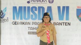 Pimpin Gerakan Pramuka Banten, Suwaib Amiriddin, Masa Bakti 2026–203. (Doc)