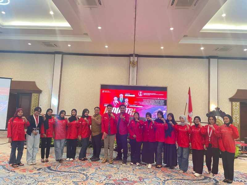 GMNI Kota Cilegon, memberikan keterangan kepada Pers, Doc (Sifullah/Totalbanten.com)