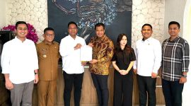 Gubernur Banten Dampingi Penyerahan Surat Rekomendasi Calon Ketua Umum Badan Pengurus Pusat (BPP) HIPMI, (Doc).