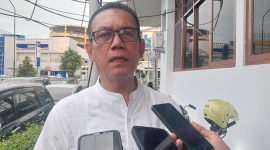 Kepala Dinas Perhubungan (Dishub) Kabupaten Serang, saat memberikan keterangan kepada pers, Dok: (Totalbanten.com)