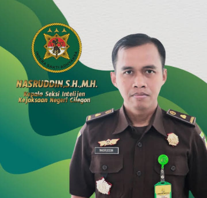 Kejaksaan Negri Cilegon, Nasruddin, saat memberikan keterangan Kepada pers, Doc (Ist/Totalbanten.com)