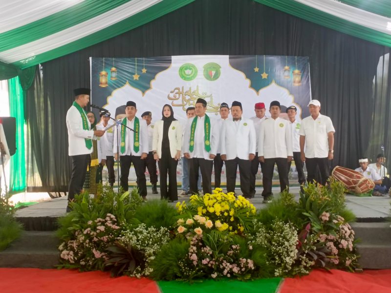 Proses pelantikan pengurus Kesti TTKDH Kabupaten Serang Periode 2026-20231. (Saepul Aripin/Total Banten)