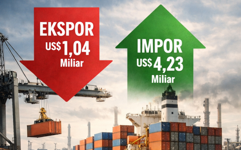 Ilustrasi Ekspor - Impor