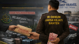 Ilustrasi: Oknum Kejati Banten, Dok: (AI)