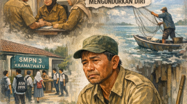 Ilustarasi, Penjaga Sekolah SMP 3 Keramatwatu Dianggap Mengundurkan Diri(Doc)