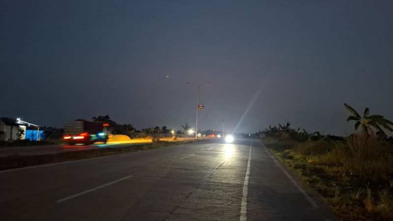 30 Titik PJU  Jalan Banten Lama Mati total Akibat konsleting listrik, Dok (Dir/Totalbanten.com).