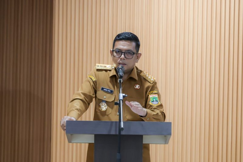 Gubernur Banten, Andra Soni, (Dok)