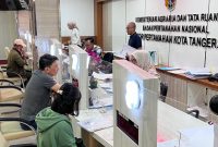 Pelayanan BPN Kota Tangerang. (Dok)