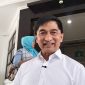 Wakil Gubernur Banten, Dimyati Natakusumah saat memberikan keterangan terkait dugaan alih fungsi Kali Ciputat, Tangerang Selatan. (Dok. TotalBanten.com)