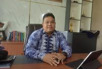 Direktur Utama  Bank Perkreditan Rakyat (BPR) Kabupaten Serang, Dadi Suryadi Saat Konfirmasi Di Kantornya, dok; (Ipung). 