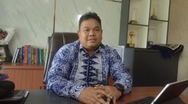 Direktur Utama  Bank Perkreditan Rakyat (BPR) Kabupaten Serang, Dadi Suryadi Saat Konfirmasi Di Kantornya, dok; (Ipung). 