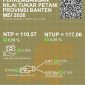 Perkembangan Nilai Tukar Petani Provinsi Banten Mei 2026, dok; (Bpsbanten)