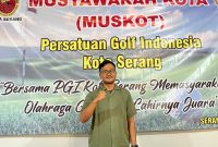 Raden Toyalis Ahmad  Ketua Umum Terpilih  Secara Aklamasi PGI Kota Serang Periode 2026-2030