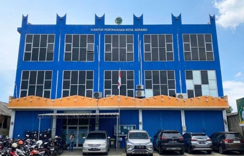 Kantor Pertanahan Kota Serang. (Dok)