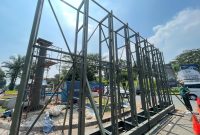 Reklame Permanen di Jalan Letnan Sutopo Tangerang Selatan. (Dok)
