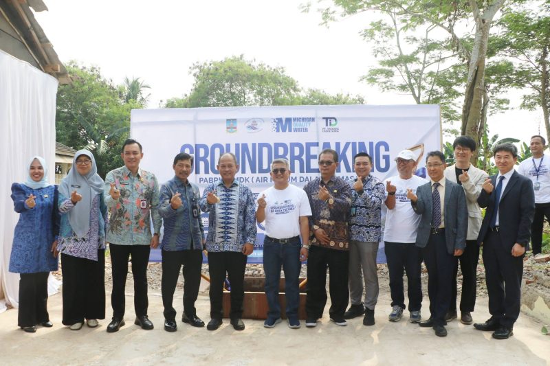 Perumda Tirta Al Bantani Kerjasama dengan PT Michigan Quality Water, Bisnis Air Dalam Kemasan