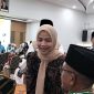 Bupati Serang Ratu Rachmatuzakiyah Saat Menyambut Jemaah Haji dari Tanah Suci