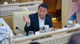 Anggota Komisi II DPR RI, Mardani Ali Sera saat memberikan keterangan (Dok)