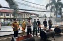 Kepala Kejari bersama Jajaran Polres Pandeglang dan TNI dalam kegiatan pemusnahan 62 barang bukti yang telah inkrah