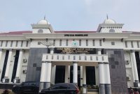 Gedung DPRD Kabupaten Pandeglang. (FOTO; Guntur/Total Banten)