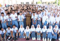 Gubernur Banten Andra Soni Bersama Siswa Sekolah Unggul Garuda Provinsi Banten dok; (Ipung) 