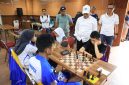 Wakil Gubernur Banten Pantau Atlit Catur dalam Pekan Olahraga Daerah Banten di Kota Cilegon
