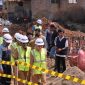 Groundbreaking pembangunan SDN Cikeusal, Kabupaten Serang pengganti dampak pembangunan Jalan Tol Serang-Panimbang. (Dok/WSP)