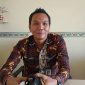 Kepala Bidang Koperasi pada Dinas Koperasi, UMKM, Perindustrian dan Perdagangan (Diskoumperindag) Kabupaten Serang, Mokhamad Rifki saat memberikan keterangan pers. (Dok. TotalBanten)