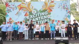 Dalam acara Exciting Banten Festival, Gubernur Banten Andra Soni ingin mengembalikan kejayaan Anyer, Kabupaten Serang. (Dok)