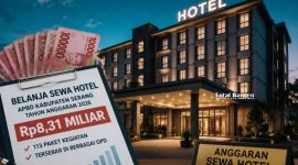 Foto Ilustrasi; Belanja Sewa Hotel di Kabupaten Serang mencapai Rp8,31 Miliar. (Dok)