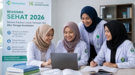 Kemenkes buka program beasiswa Sehat 2026. Satu mahasiswi bisa mendapatkan dana Rp 10 juta per semester. (Dok)