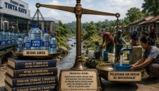 Foto Ilustrasi: Pelayanan air bersih kepada masyarakat harus menjadi prioritas utama, meskipun Tirta Al Bantani tengah mengembangkan bisnis air minum dalam kemasan. (Dok)