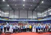 Kota Tangerang memimpin klasemen sementara Peparpeda IX Banten 2026 dengan 17 medali emas. (Dok)