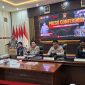 Kapolresta Sarang kota, Kombes Pol. Yudha Satria, Bersama Jajaran Polsek Kramat watu, Dok: (Dir/Totalbanten.com)