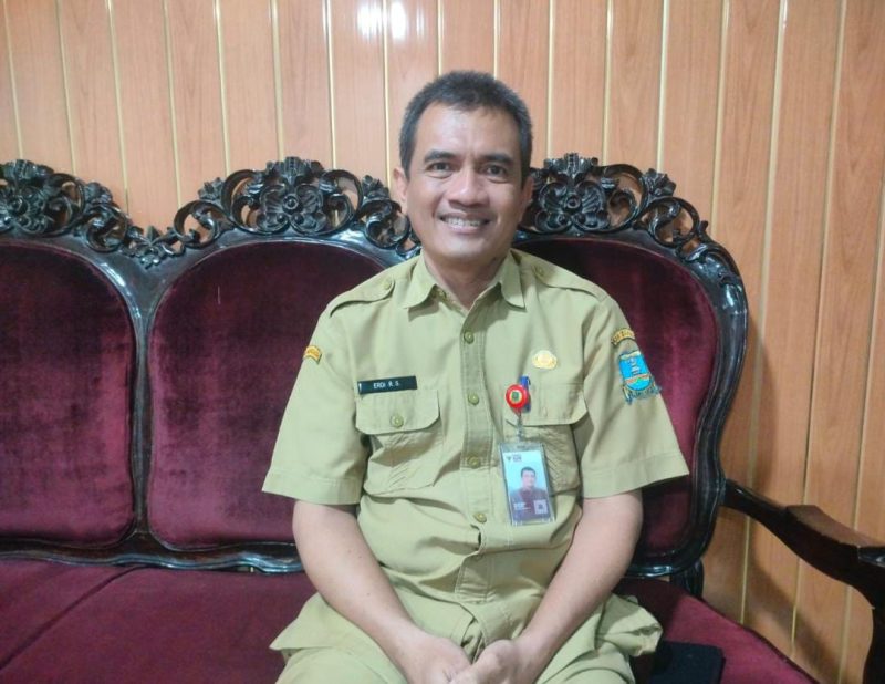 Direktur RSUD dr. Dradjat Prawiranegara (RSDP), Rachmat Setiadi, memberikan keterangan kepada pers, Dok (Pung/Totalbanten.com)
