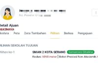 Data Bobot Peserta Non Akademik : 6 