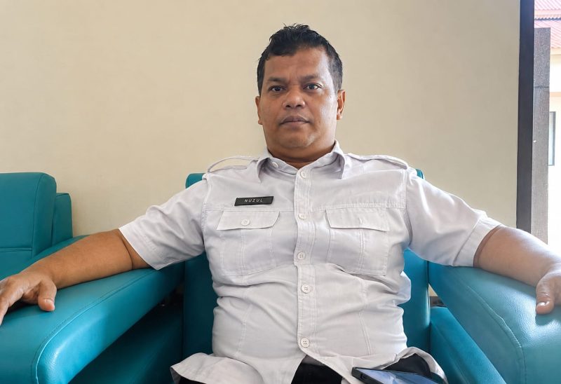 Kepala Seksi Penata Kelola Penanaman Modal Ahli Muda DPMPTSP Kabupaten Serang, Nujul Fatwa, Memberikan keterangan Kepada Pers, Dok (Pung/Totalbanten.com)
