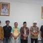 Perwakilan Forum Mahasiswa Serang Raya usai audiensi kejelasan dana hibah partai politik di Kesbangpol Kabupaten Serang. (Dok)