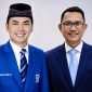 Ketua Fraksi PAN DPRD Banten, Ishak Sidik (Kiri), Ketua Fraksi Gerindra DPRD Kabupaten Serang, A Muhibin (Kanan)