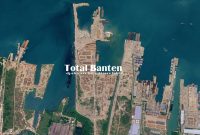 Pesisir Bojonegara, Kabupaten Serang tampak dari udara. (Foto: Citra Satelit)