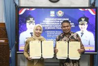 Bupati Serang Bersama Direktur Lembaga Perguruan Taman Taruna Kebangsaan, (Dok)