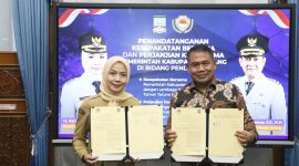 Bupati Serang Bersama Direktur Lembaga Perguruan Taman Taruna Kebangsaan, (Dok)