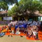 Mahasiswa KKM Kelompok 16 Universitas Primagraha (UPG) bersama Murid SDN Pasuluhan Kecamatan walantaka, Dok (Ist/Totalbanten.com)