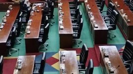 Suasana Ruang Rapat DPRD Kabupaten Pandeglang, Dok: (Gun/Totalbanten.com)