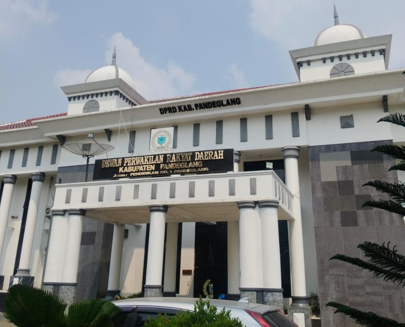 Gedung DPRD Kabupaten Pandeglang, Dok: (Gun/Totalbaten.com)