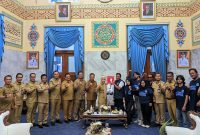 KOMJAL bersama Bupati setra para OPD Kabupaten Serang, Dok (Wan/Totalbanten.com)