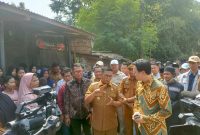 Gunernur Banten meninjau lokasi Pembangunan Jembatan Mekarsari (Jembata piano), Dok (Pung/Totalbanten.com)