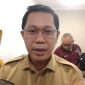 Kepala Bapperida Kabupaten Serang, memberikan keterangan kepada Pers, Dok (Wkn/Totalbanten.com)