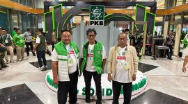 Angota Komisi II DPRD Kabupaten Pandeglang dari Paraksi PKB, Mulyadhi, Memberikan keterangan saat Harlan ke-28 PKB, Dok (Totalbanten.com)